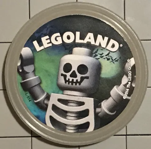 Pin, LEGOLAND Skeleton 2 Piece Badge