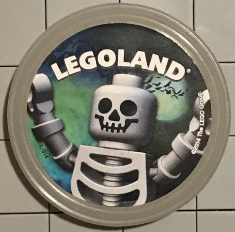 Pin, LEGOLAND Skeleton 2 Piece Badge