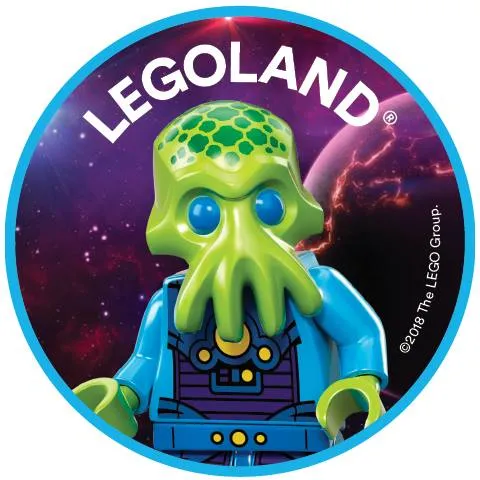 Pin, LEGOLAND Alien 2 Piece Badge