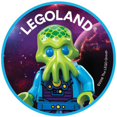 Pin, LEGOLAND Alien 2 Piece Badge