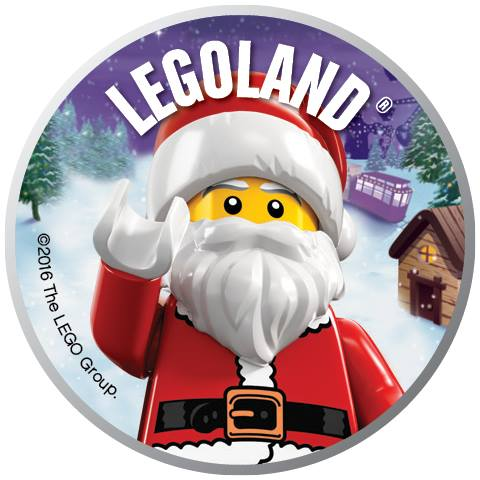 Pin, LEGOLAND Santa 2 Piece Badge