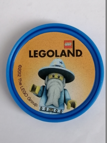 Pin, LEGOLAND Castle Wizard 2 Piece Badge