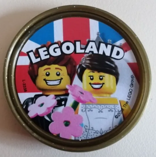 Pin, LEGOLAND Harry and Meghan Wedding 2 Piece Badge