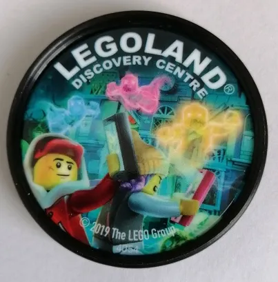 Pin, LEGOLAND Discovery Center Hidden Side 2 Piece Badge