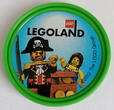 Pin, LEGOLAND Discovery Center Pirates 2 Piece Badge