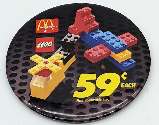 Pin, McDonald's Promotion for Sets 1914 and 1915