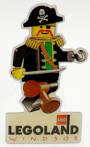 Pin, LEGOLAND Windsor - Captain Red Beard (Captain Roger)