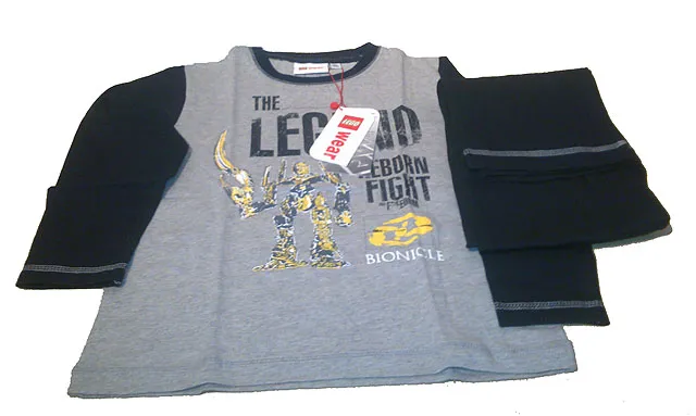 Pajamas, Bionicle Legend Gray