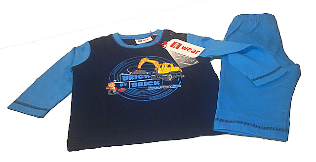 Pajamas, Duplo Construction Blue