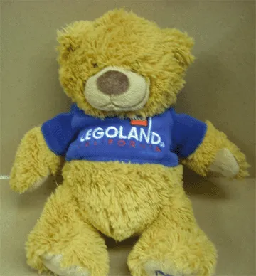 Teddy Bear Plush - LEGOLAND California Blue Shirt