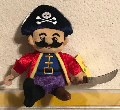 Pirate Plush with Sword