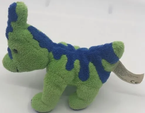 Dinosaur Plush - Blue and Green