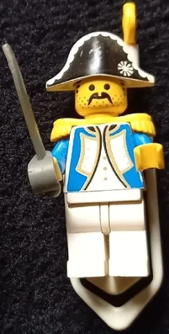 Pin, Imperial Governor Minifigure with Saber, Pocket Clip
