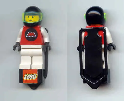 Pin, M:Tron Minifigure, Pocket Clip, The LEGO Club UK
