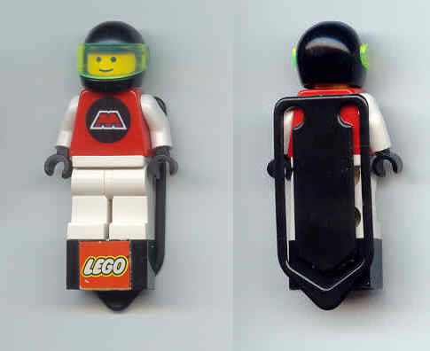 Pin, M:Tron Minifigure, Pocket Clip, The LEGO Club UK