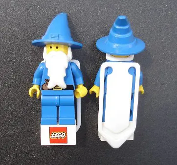 Pin, Majisto the Wizard Minifigure, Pocket Clip