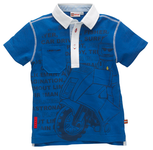 Shirt, City Police Blue Child's Polo