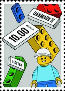 LEGO Stamp Denmark Europa 2015