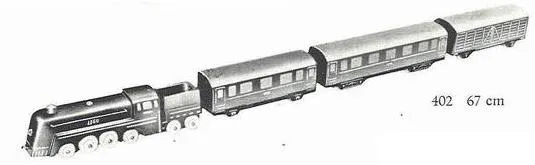 Wooden Pull-Along Locomotive