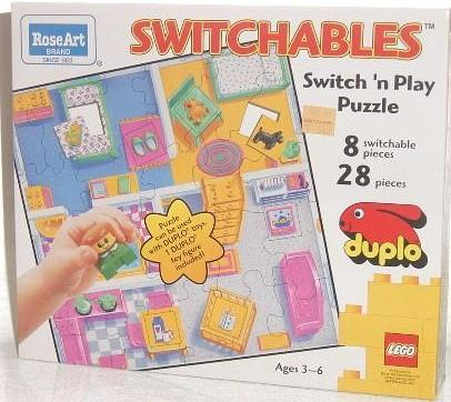 RoseArt Switchables DUPLO Puzzle