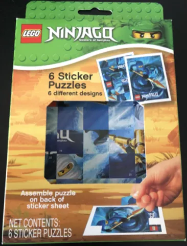 NINJAGO Sticker Puzzles, Set of 6