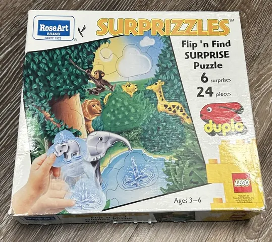 RoseArt Switchables DUPLO Puzzle Jungle Series