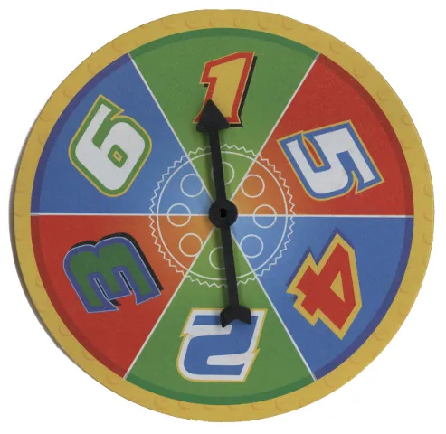 Racers Super Speedway Board Game, Game Piece Spinner