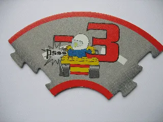 Racers Game Track Piece Special Flat Tire (Pictogram)