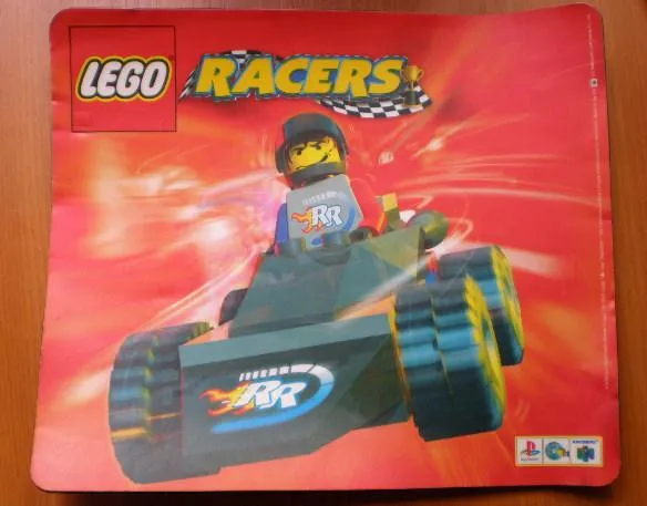 Computer Mouse Pad, Racers Rocket Racer Pattern