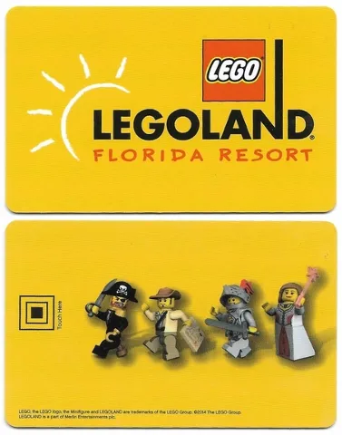 Room Key Card, LEGOLAND Florida Resort