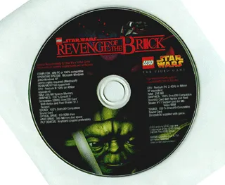 Star Wars Revenge of the Brick / LEGO Star Wars: The Video Game Demo CD