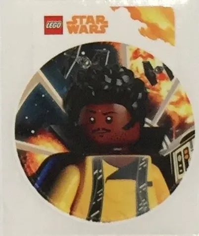 Sticker Sheet, Star Wars Solo Lando Calrissian