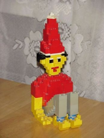 Elf, Sitting (Glued)