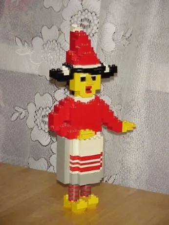 Santa's Wife (Glued)