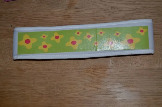 Sweatband, Scala Flowers Pattern