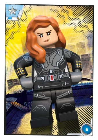 Avengers Trading Card Collection (German) Series 1 - # 8 Black Widow