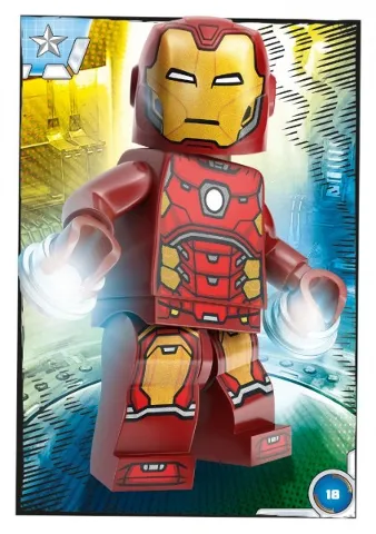 Avengers Trading Card Collection (German) Series 1 - # 18 Iron Man