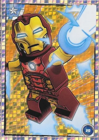 Avengers Trading Card Collection (German) Series 1 - # 20 Comic Iron Man