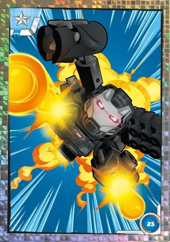 Avengers Trading Card Collection (German) Series 1 - # 23 Comic War Machine