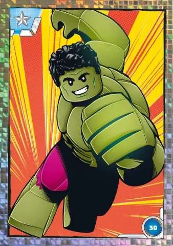 Avengers Trading Card Collection (German) Series 1 - # 30 Comic Hulk