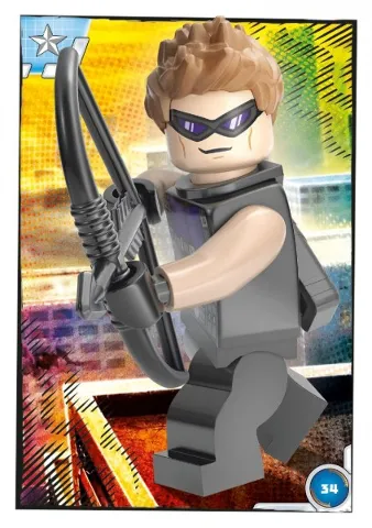 Avengers Trading Card Collection (German) Series 1 - # 34 Hawkeye