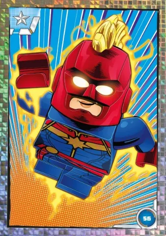 Avengers Trading Card Collection (German) Series 1 - # 56 Comic Captain Marvel