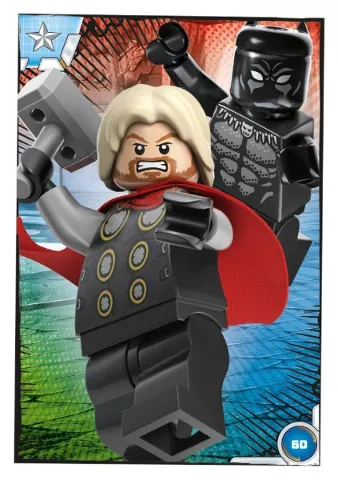 Avengers Trading Card Collection (German) Series 1 - # 60 Duo Thor & Black Panther