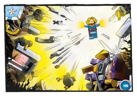 Avengers Trading Card Collection (German) Series 1 - # 115 Entfesselte Kraft