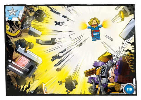 Avengers Trading Card Collection (German) Series 1 - # 115 Entfesselte Kraft