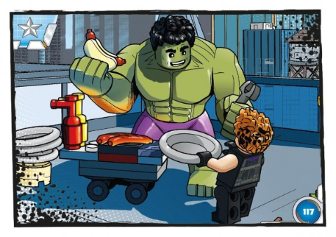 Avengers Trading Card Collection (German) Series 1 - # 117 Grosser grüner Grillmeister