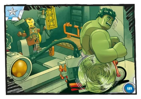 Avengers Trading Card Collection (German) Series 1 - # 121 Grüne Energie