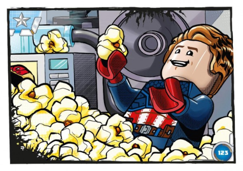 Avengers Trading Card Collection (German) Series 1 - # 123 Popcorn-Party