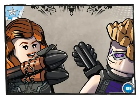 Avengers Trading Card Collection (German) Series 1 - # 125 Explosives Bogenschiessen