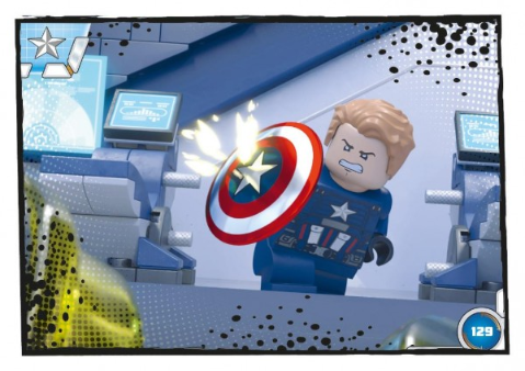 Avengers Trading Card Collection (German) Series 1 - # 129 In Deckung!